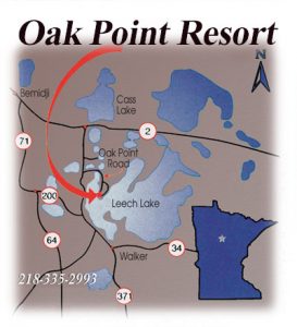 Contact Us - Oak Point Resort - Leech Lake MN Lodging