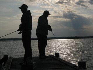 sunset-fishing